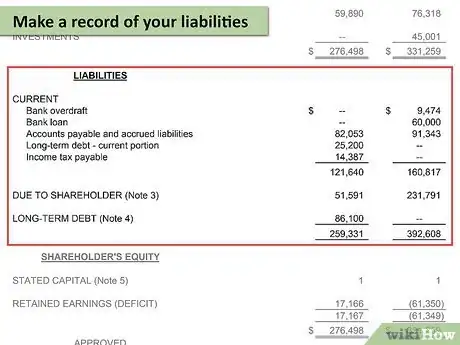 Image titled Write a Financial Statement Step 4