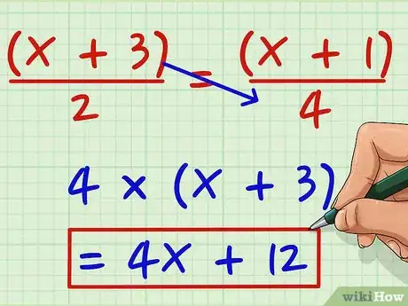 Image titled Cross Multiply Step 5