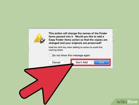 Image titled Batch Rename Files in Mac OS X Using Automator Step 6