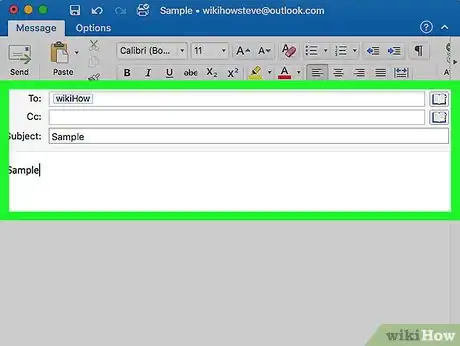 Image titled Send a Group Email in Outlook on PC or Mac Step 10