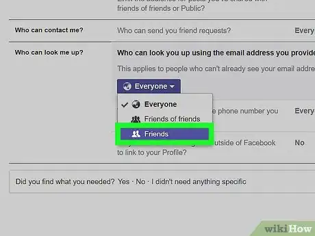 Image titled Make It Harder for People to Find You on Facebook Step 4