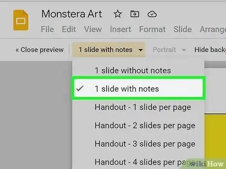 Image titled Print Google Slides with Notes Step 4