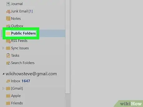 Image titled Access Public Folders in Outlook 2016 on PC or Mac Step 4