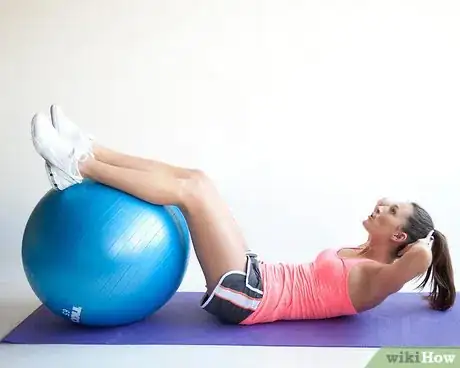 Image titled Do Reverse Sit Ups With an Exercise Ball Step 3