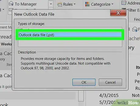 Image titled Create a PST File in Outlook Step 6