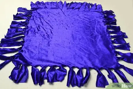 Image titled Make a No Sew Fleece Pillow Step 18