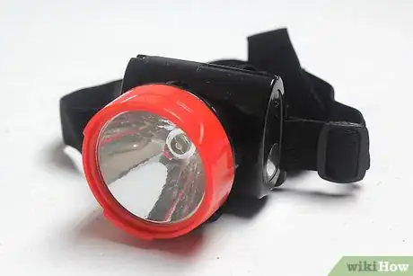 Image titled Mount a LED Headlamp (Miner's Lamp) Light and Rear Blinker on a Bicycle Helmet Step 2