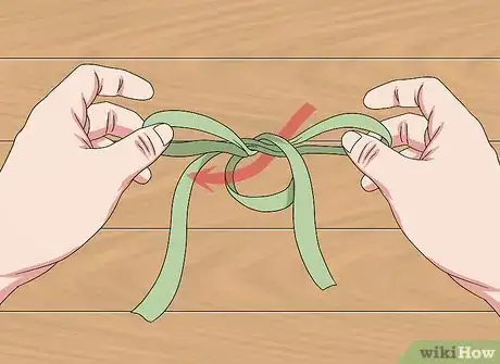 Image titled Make a Bow with Wired Ribbon Step 3