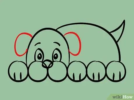 Image titled Draw a Simple Cartoon Dog Step 10