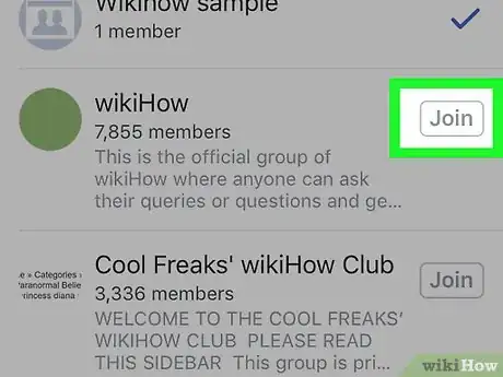 Image titled Join Groups on Facebook Step 5