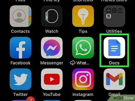 Image titled Access Google Docs from iPhone Step 4