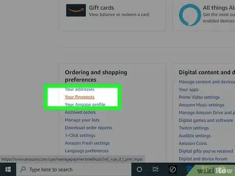 Image titled Remove a Gift Card from Amazon Step 5