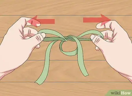 Image titled Make a Bow with Wired Ribbon Step 4