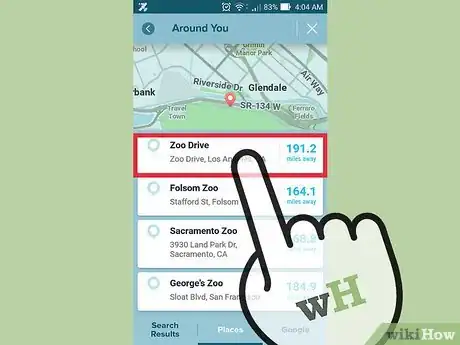Image titled View All Local Reports on Waze Step 5