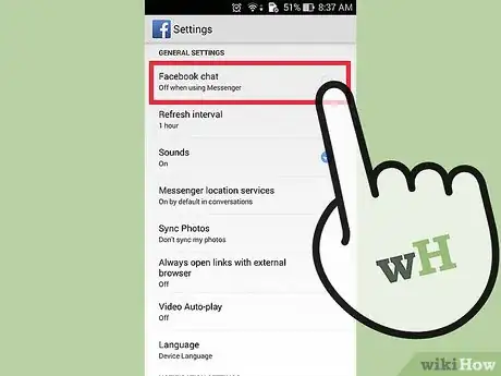 Image titled Disable Facebook Chat Step 14