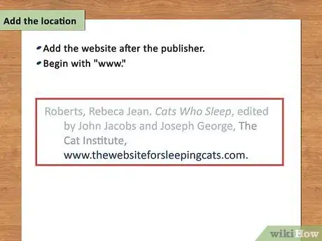 Image titled Cite a Website Using MLA Format Step 5