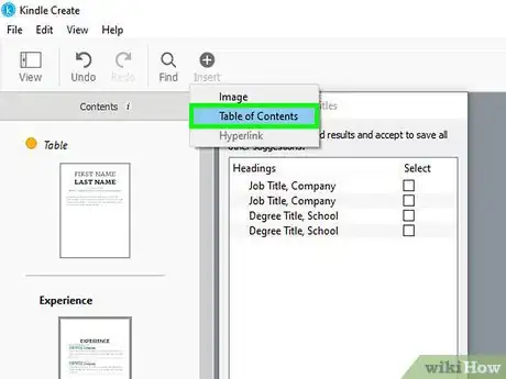 Image titled Create a Kindle Book Step 10