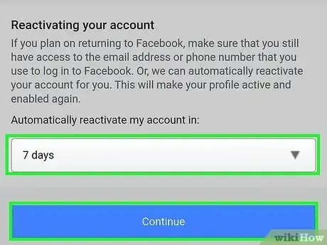 Image titled Deactivate a Facebook Account Step 11