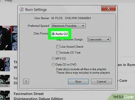 Image titled Burn a CD with iTunes Step 13