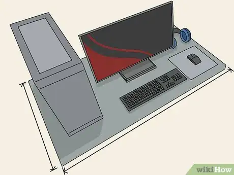 Image titled Build a Gaming Desk Step 1