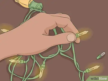 Image titled Fix Christmas Lights That Are Half Out Step 06