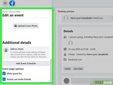 Image titled Edit an Event on Facebook Step 5