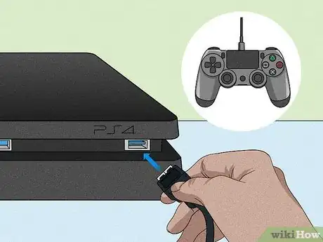 Image titled Why Won't My PS4 Controller Connect to the Console Step 1