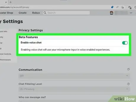 Image titled Get Voice Chat on Roblox Step 24