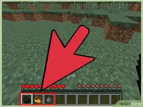 Image titled Make Fire in Minecraft Step 9