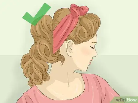 Image titled Make a Retro Ponytail Step 12