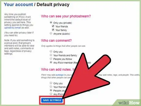 Image titled Make Photos Private on Flickr Step 22
