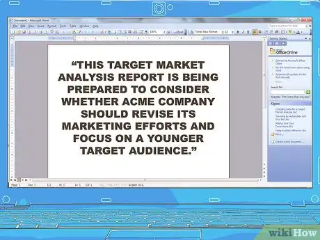 Image titled Write a Target Market Analysis Step 7
