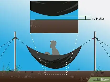 Image titled Pitch a Hammock Without Trees Step 10