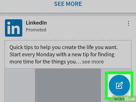 Image titled Post an Article on LinkedIn on Android Step 2