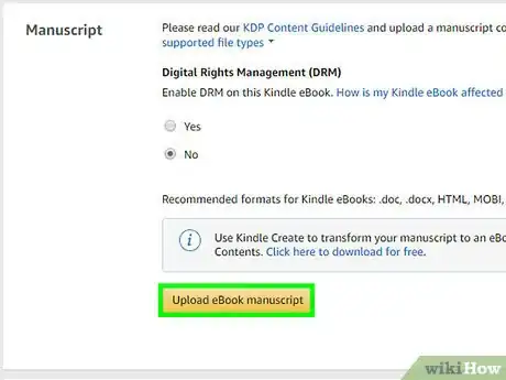 Image titled Create a Kindle Book Step 22