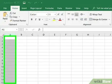 Image titled Calculate Mean and Standard Deviation With Excel 2007 Step 2