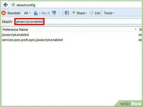 Image titled Turn On Javascript in Mozilla Firefox Step 4