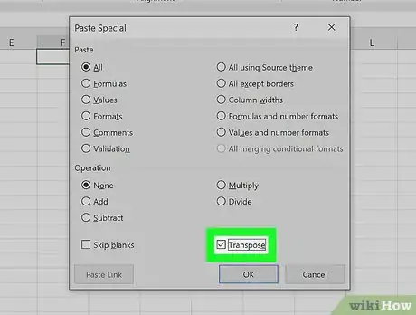 Image titled Switch Cells in Excel Step 11