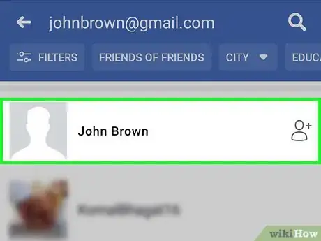 Image titled Use an Email Address to Find Someone on Facebook Step 4