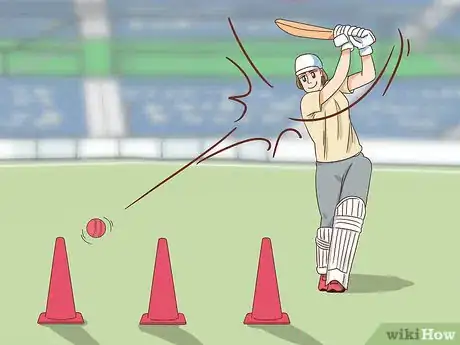 Image titled Bat Against Fast Bowlers Step 12