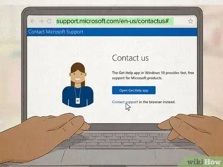 Image titled Contact Microsoft Step 2