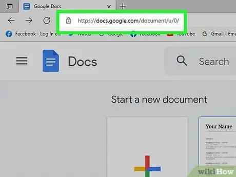 Image titled Make a Resume on Google Docs Step 1