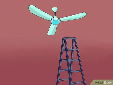 Image titled Take Down or Remove a Ceiling Fan Step 3