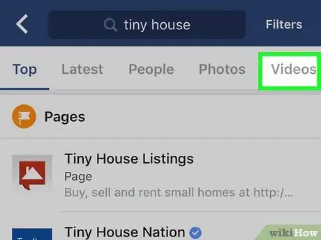 Image titled Find Videos on Facebook Step 5