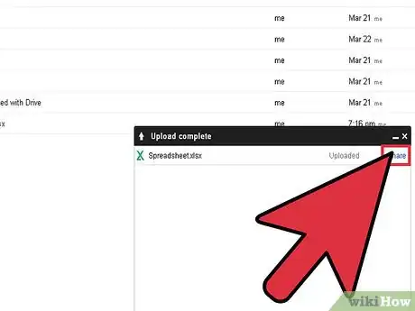 Image titled Upload and Share a Spreadsheet on Google Docs Step 9