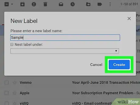 Image titled Create a New Folder in Gmail Step 7