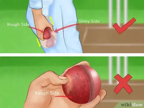 Image titled Add Swing to a Cricket Ball Step 5