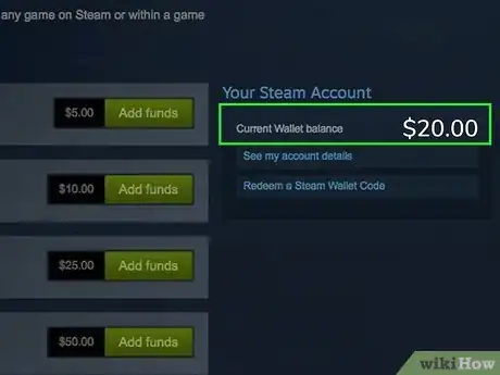 Image titled Redeem a Steam Wallet Code Step 8