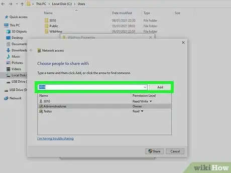 Image titled Share a Folder Step 23