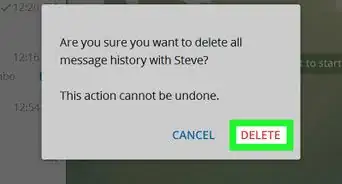 Clear History on Telegram on PC or Mac